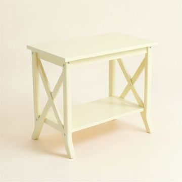 Rowan Crossing Side Table - Ivory (synthetic illustration; no displayed measurements)