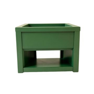 Laurel Brook Empty Raised Planter - Green (synthetic illustration; no displayed measurements)