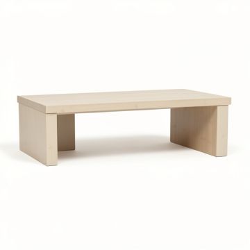 Juniper Edge Desktop Monitor Riser - Beige (synthetic illustration; no displayed measurements)