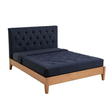 Cecilia Tufted Upholstered Platform Bed