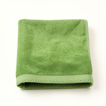 Heath Dell Bath Towel - Green (synthetic illustration; no displayed measurements)