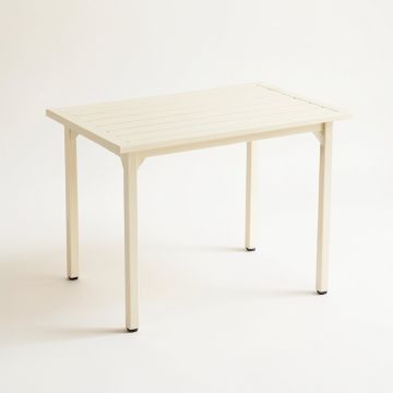 Lake Canyon Patio Table - Ivory (synthetic illustration; no displayed measurements)