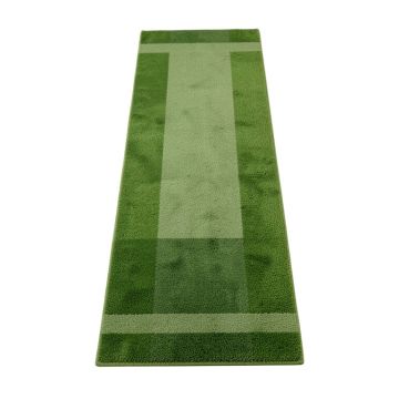 Hazel Bend Narrow Runner Rug - Green