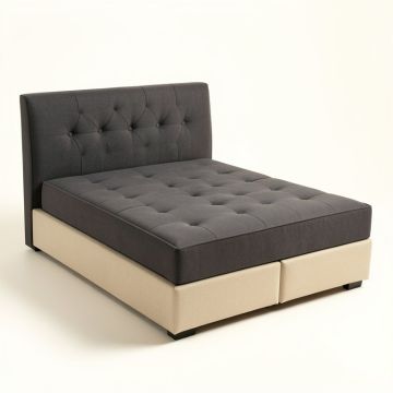 Annemette Tufted Upholstered Low Profile Storage Platform Bed (synthetic illustration; no displayed measurements)