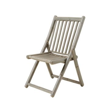 Holly Bridge Folding Outdoor Chair - Gray