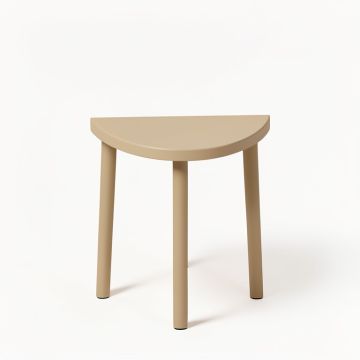 Summit Canyon Compact Balcony Table - Beige (synthetic illustration; no displayed measurements)