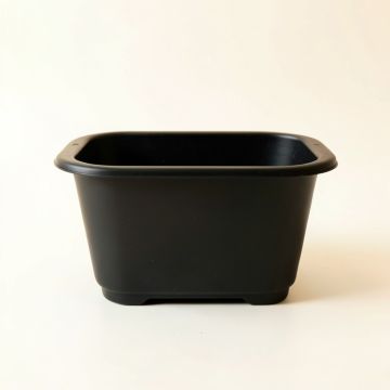 Field Bluff Empty Raised Planter - Black (synthetic illustration; no displayed measurements)