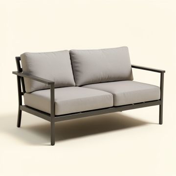 Ajala Patio Sofa With Cushions (synthetic illustration; no displayed measurements)