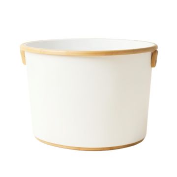 Elm Bluff Laundry Hamper - White