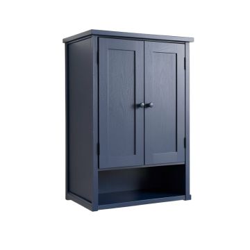 Lake Crossing Wall-Mounted Laundry Cabinet - Navy