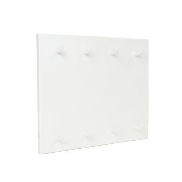 Lake Brook Empty Wall-Mounted Tool Organizer Panel - White