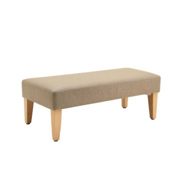 Miltenberger Upholstered Wood Bench