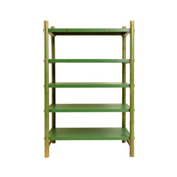 Summit Crest Empty Seed-Starting Shelving Unit Without Lights - Green