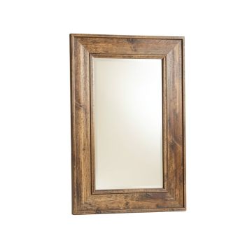 Liv Industrial Beveled Distressed Accent Mirror