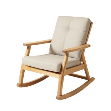 Ossu Outdoor Rocking Chair With Cushions