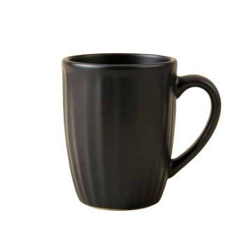 Harbor Bluff Ceramic Mug - Black