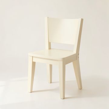 Dawn Bend Small Chair - Cream (synthetic illustration; no displayed measurements)