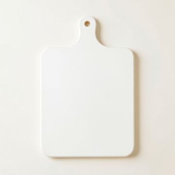 Glen Bend Cutting Board - White (synthetic illustration; no displayed measurements)