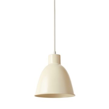 Cedar Bluff Pendant Light Suspended From One Plain Cable - Ivory