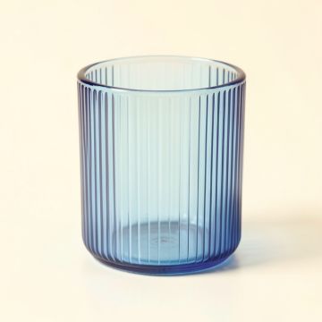 Vale Arc Empty Candle Holder - Blue (synthetic illustration; no displayed measurements)