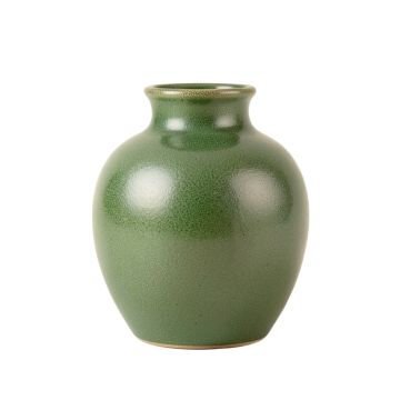 Stone Bridge Empty Decorative Vase - Green