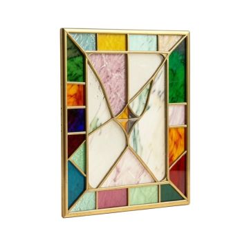Picasso Glass Rectangle Window Panel