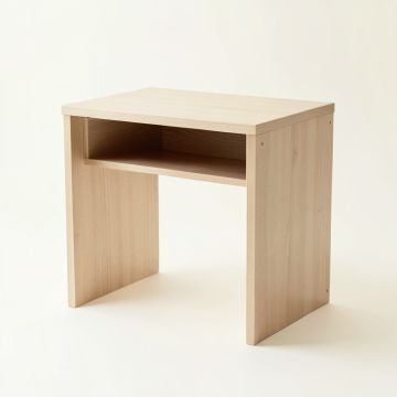 Cedar Branch Small Writing Desk - Beige (synthetic illustration; no displayed measurements)