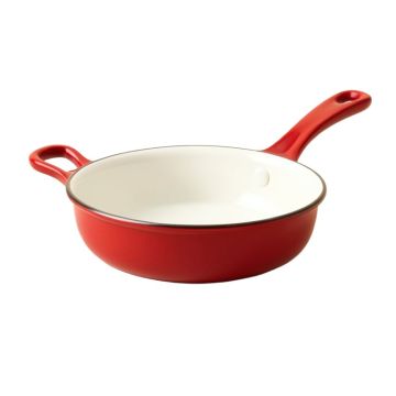 Ayesha Curry Collection Cast Iron Skillet With Pour Spout