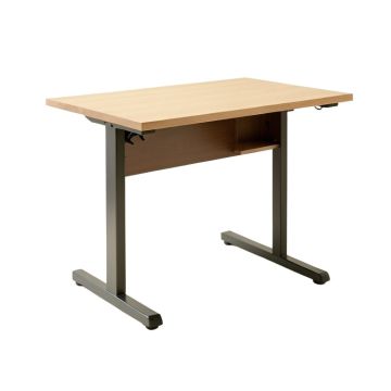 Edsell Floating Desk With Hutch