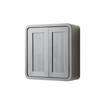 Juniper Bend Wall-Mounted Entry Cabinet - Gray