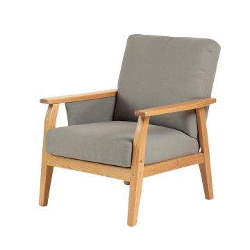 Sumru 28.7 '' Wide Polyester Wingback Chair