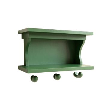 Dune Arc Wall-Mounted Entryway Organizer Shelf