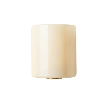 River Branch Wall Sconce Mounted On A Plain Wall - Ivory