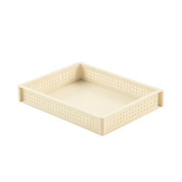 Wren Brook Empty Under-Desk Cable Tray - Ivory