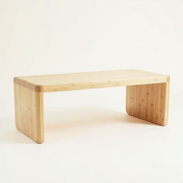 Cedar Dell Indoor Bench - Ivory (synthetic illustration; no displayed measurements)