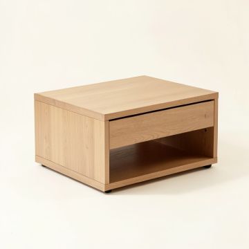 Macrae Sled Coffee Table With Storage (synthetic illustration; no displayed measurements)