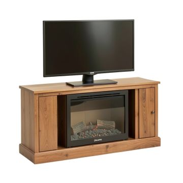 Delaine Tv Stand For Tvs Up To 90 '' With Electric Fireplace Included