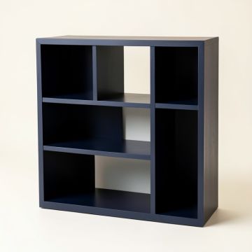Fern Dell Desktop Shelving Unit - Navy (synthetic illustration; no displayed measurements)