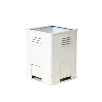 Briar Brook Closed Garden Compost Bin - White
