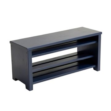 Briar Bend Shoe Storage Bench - Navy
