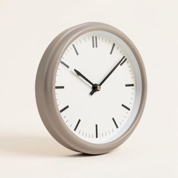 Sun And Wind 14 '' Indoor/Outdoor Thermometer Wall Clock (synthetic illustration; no displayed measurements)