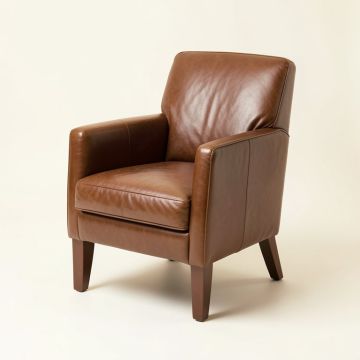 Ekero Genuine Upholstered Dining Chair (synthetic illustration; no displayed measurements)