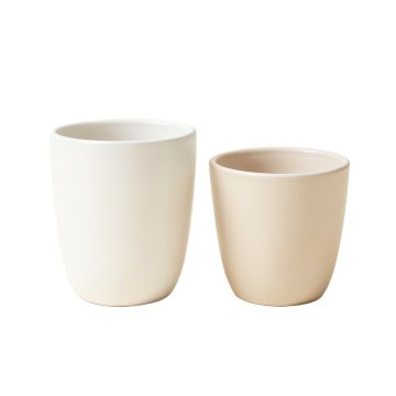 Jenneifer 2 Piece Ceramic Pot Planter Set