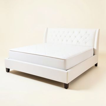Metson Tufted Standard Bed (synthetic illustration; no displayed measurements)
