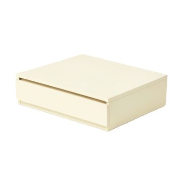Pine Crossing Desktop Monitor Riser - Cream