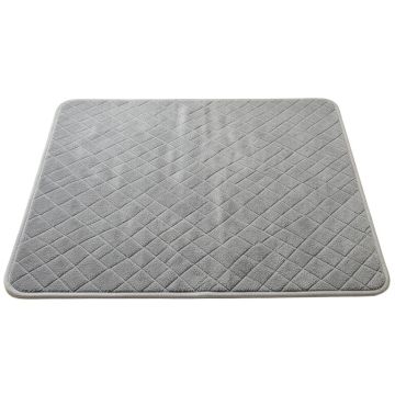 Cedar Brook Bath Mat - Gray