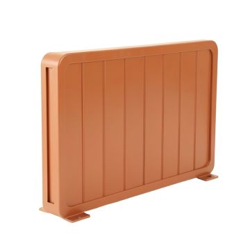 Ridge Canyon Narrow Outdoor Storage Bench - Terracotta