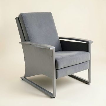 Amiel 39 '' Wide Velvet Manual Ergonomic Recliner (synthetic illustration; no displayed measurements)