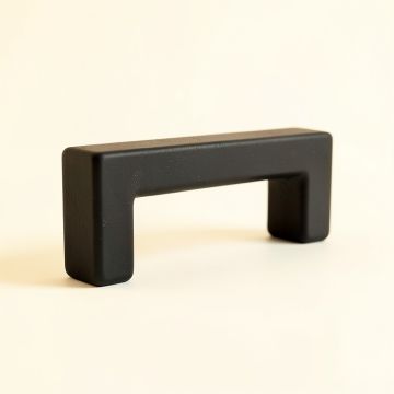 Aspen Branch Cabinet Handle Without Packaging - Black (synthetic illustration; no displayed measurements)