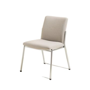 Holleman Stacking Side Chair In Clear